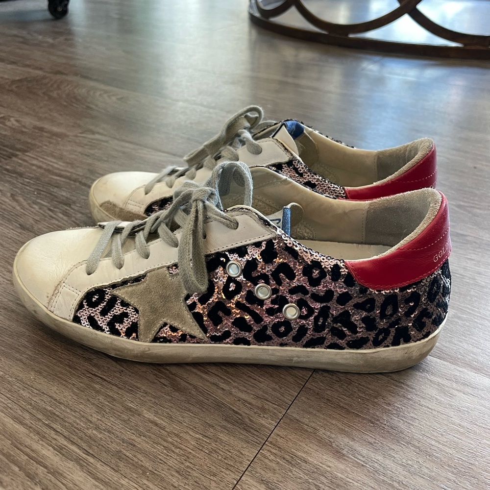 Golden Goose Sequin Superstar Sneakers